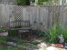 After cleaning up lots of leaves!