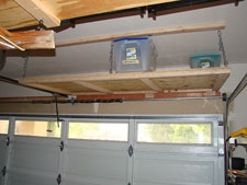 Perfect for storing all our bins.