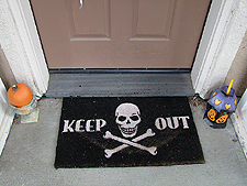 Some of the outdoor decorations.