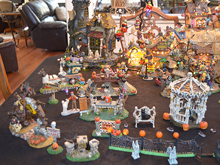 Halloween village
