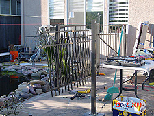 The first panel goes up...