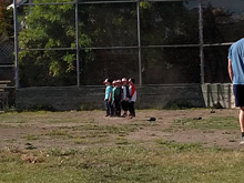 baseball practice